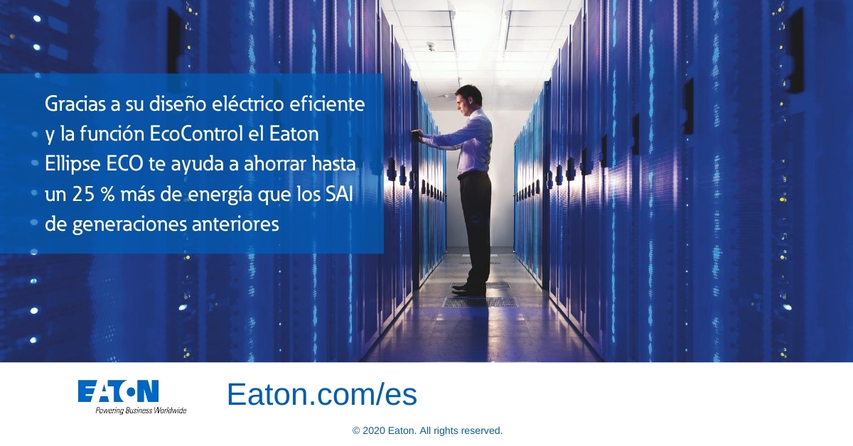El Ellipse ECO incluye un #dispositivo de protección contra sobretensiones de alto #rendimiento y es fácil de instalar en cualquier entorno de oficina. Lee más sobre esta solución en:  eaton.works/3hhiLdY