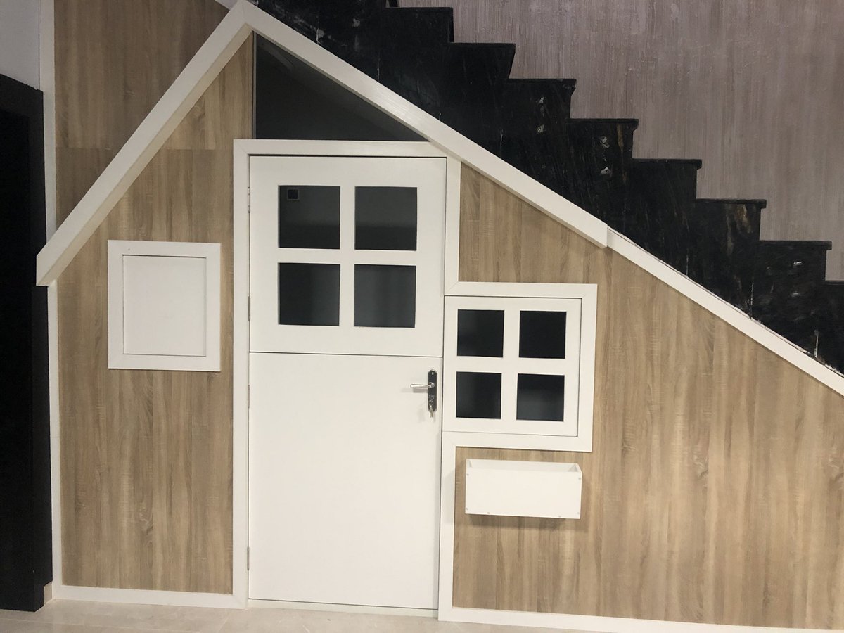 steadfastinter2's tweet image. Playhouse in progress!!
Can’t wait to share full pics with you guys .
Yes you can make use of that empty space for something creative.🛠
#playhouse #madeinnigeria🇳🇬 #steadfastinteriors