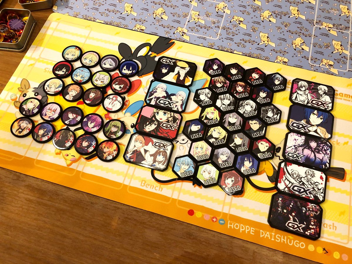 笹葉まとい ポケモンカードにハマりすぎて Corner Printingさん Cornerprinting3 にオリジナルのgxマーカーや火傷マーカーを作って頂きました ボードゲームのトークンとしても使えたりしてすごく使い勝手が良くて可愛い 印刷が綺麗 Usedマーカー 笹葉まとい ポケモンカードにハマりすぎて Corner Printingさん Cornerprinting3 にオリジナルのgxマーカーや火傷マーカーを作って頂きました ボードゲームのトークンとしても使えたりしてすごく使い勝手が良くて可愛い 印刷が綺麗 Usedマーカー