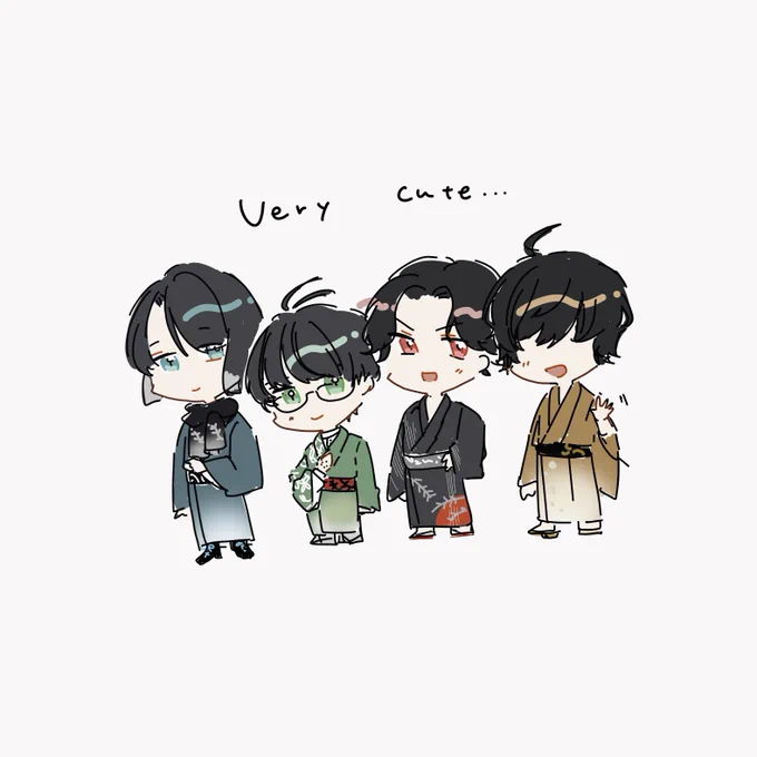 やっと揃ったねえ 