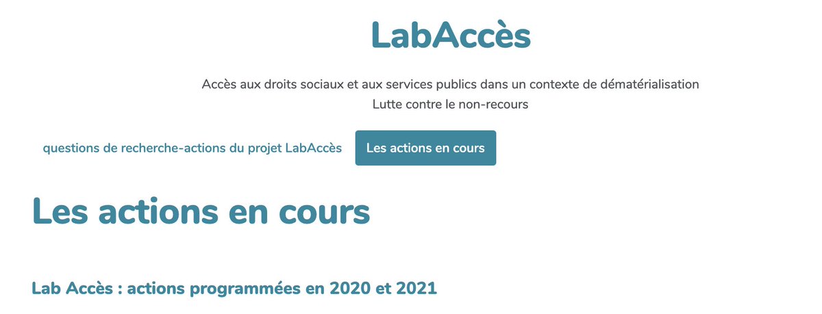 4b/ A souligner encore, les initiatives de terrain et expérimentations menées sur le territoire breton pour accompagner les travailleurs sociaux dans la recherche de solutions pérennes. Bravo!  http://www.labacces.fr/?Actions&nbsp;