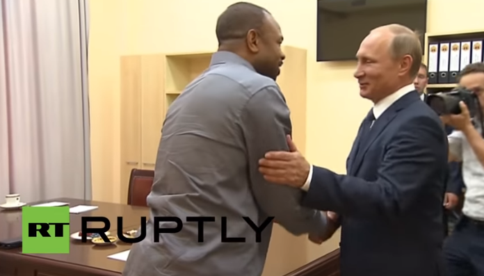9/March 13, 2018"According to the six-time world champion in four weight classes, Putin represents masculinity, machismo, and is a man of his word.”Roy Jones Jr claims Putin is ‘misunderstood’  https://www.bloodyelbow.com/2018/3/13/17109944/boxing-legend-roy-jones-jr-claims-putin-misunderstood-russian-elections-news
