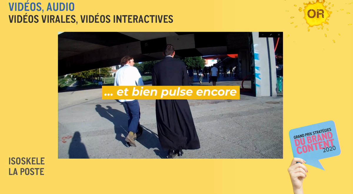 🥇Fiers de ce Grand Prix Stratégies Or pour la campagne <a href="/PulseparLaPoste/">PULSE</a> pour le <a href="/GroupeLaPoste/">La Poste Groupe</a> avec <a href="/tomseraphine/">thomas seraphine</a> ! #gpstrat <a href="/Strategies/">Strategies</a> 

<a href="/BouasLaurent/">Olivier Bouas-Laurent</a> <a href="/manuela_pacaud/">Manuela PACAUD</a> <a href="/Pylarvor/">Pierre-Yves Larvor</a>