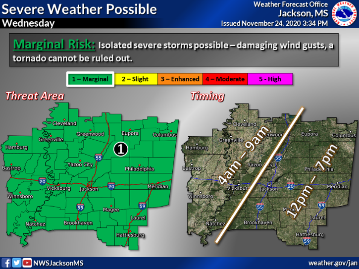 FlowoodPolice's tweet image. 🚨WEATHER UPDATE🚨

Our area is currently under a MARGINAL RISK for severe weather. Strong storms with damaging winds and an possible tornado cannot be ruled out. Please remain weather alert while these storms move through our area. FLWD PD 601-932-5400
