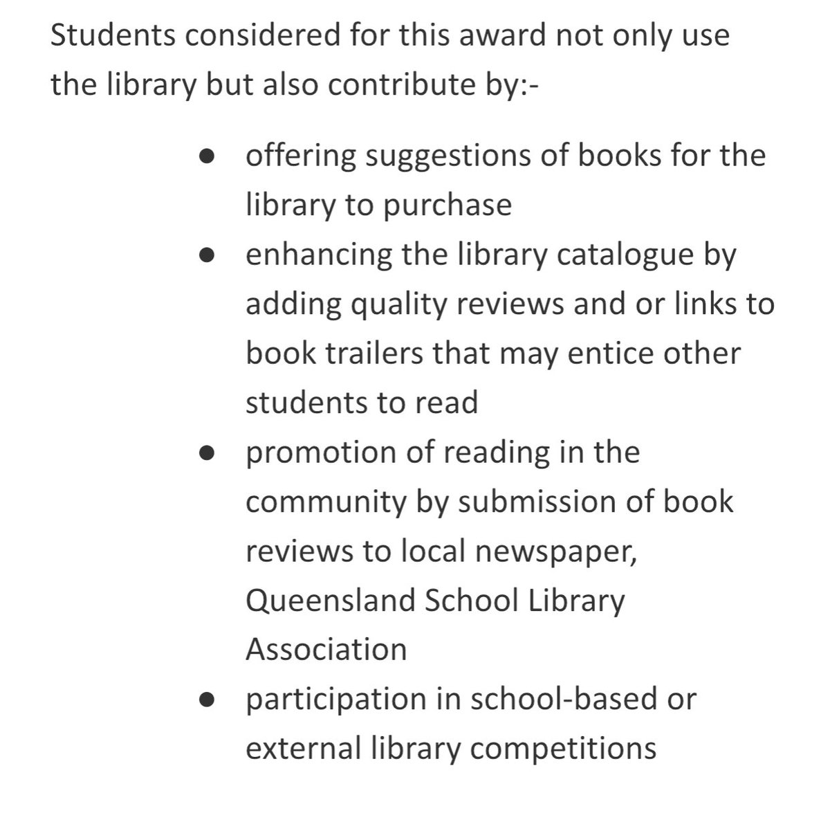Congratulations Arya &amp; Alex, winners of the Inaugural O’Dea Athenaeum Reading Award presented at <a href="/standrewscairns/">St Andrew's Cairns</a> Middle Yrs &amp; Senior Yrs presentation nights. Ss were recognised for their use of &amp; contributions to their school library #StudentsNeedSchoolLibraries <a href="/CatholicEdCns/">CatholicEdCns</a>
