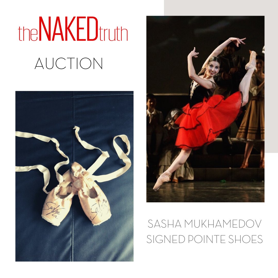StreamMovement's tweet image. During “The Naked Truth” we will be holding an auction of signed pointe shoes from Cira Robinson, Sasha Mukhamedov and Mara Galeazzi. 
Join us next week to see Sasha’s dance film and for the chance to buy these one of a kind shoes. 
Join the event here 👇
hivthenakedtruth.com