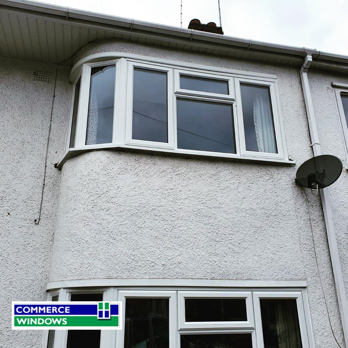 CommerceW's tweet photo. In Higham Ferrers, we recently installed these #BayWindows in #WhiteUPVC.
Every #window is tailor-made to fit your individual specifications, in the style of your choice > https://t.co/EfX2F0Pgtx
#UPVCWindows #UPVC #LiniarProfiles #PilkingtonGlass #Planitherm #PinnacleWindows https://t.co/pXZpIADwa2