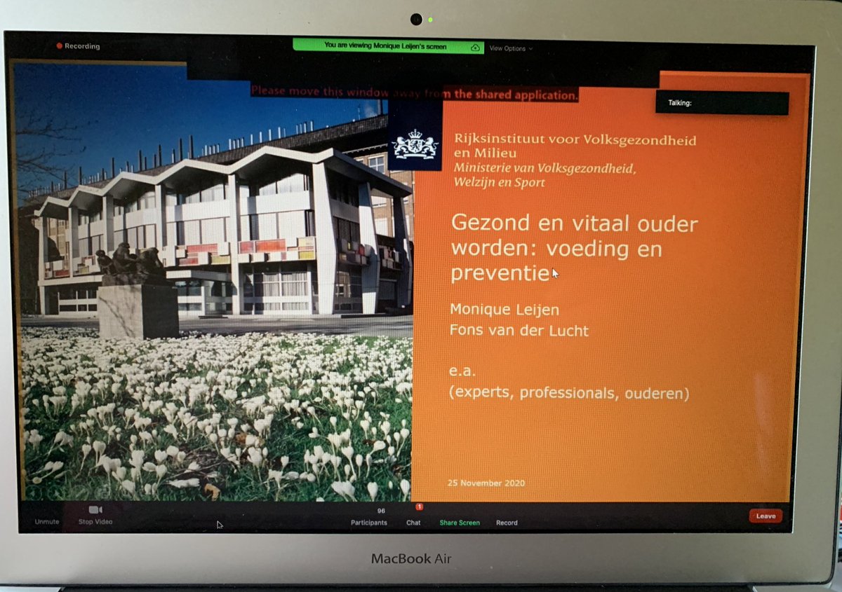 Zojuist mocht ik tijdens de workshop #gezondenvitaalouderworden van het <a href="/rivm/">RIVM</a>  als #wijkverpleegkundige meepraten over het belang van voeding. Ook hier werd de noodzaak van #preventie weer duidelijk. Dank  @MoniqueLeijen en <a href="/FonsvanderLucht/">Fons van der Lucht</a> voor het begeleiden van de sessie