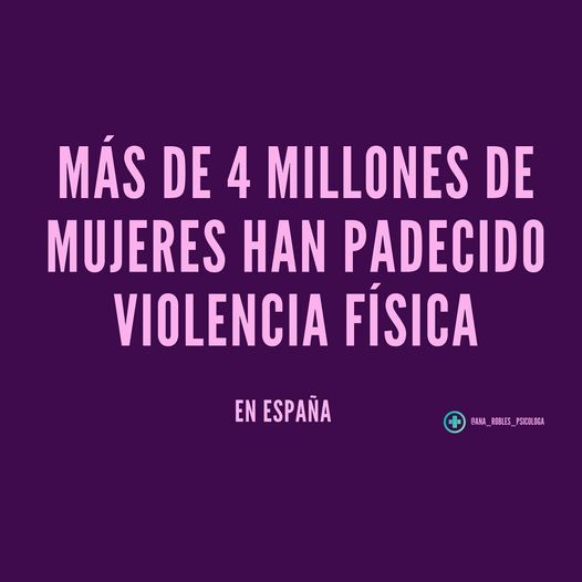 AnaRoblesPsico's tweet photo. Datos de la última macroencuesta realizada en España en 2019 
.
.
#25n #vivasnosqueremos #noestamostodasfaltanlasasesinadas #violenciamachista #violenciadegenero #laviolenciamachistamata #abajoelpatriarcado #nosqueremosvivas #25noviembrediainternacionalcontralaviolenciadegenero https://t.co/FXd6VJ87He
