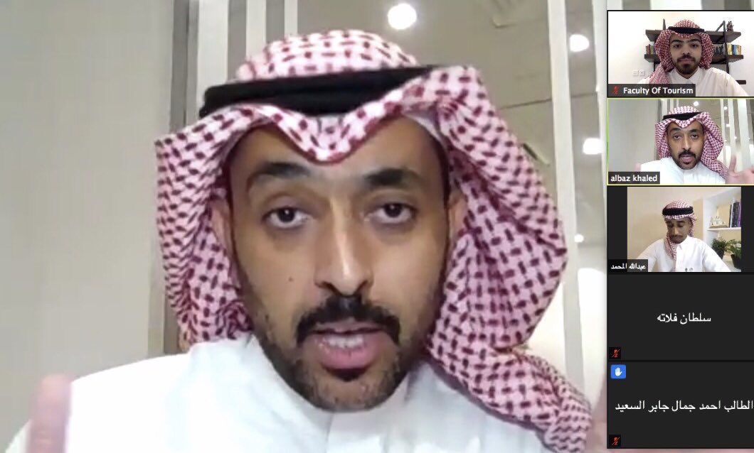 kauevents's tweet photo. سعدنا اعضاء نادي الفعاليات بإستضافة سعادة ا. خالد الباز مساء امس، خبرة كبيرة في قطاع الفعاليات استفاد منها طلابنا وطالباتنا. شكرا استاذ @k_albaz ونأمل ان يكون لنا لقاء ثاني حضوريا في كلية السعادة https://t.co/S3pT2u3nJY