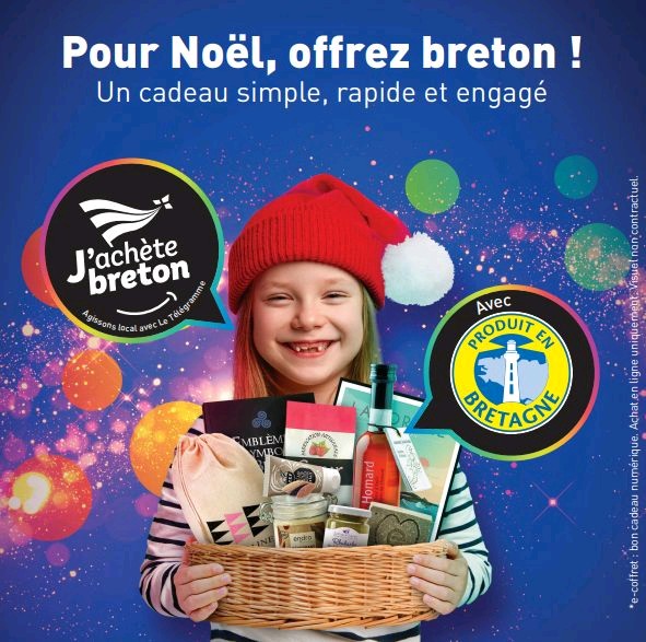 🎄🎁🏭🇫🇷 #Noël2020 #MadeinFrance 

🆕 Nous lançons avec <a href="/LeTelegramme/">Le Télégramme</a> et <a href="/produitenbzh/">Produit en Bretagne</a> un e-coffret-cadeau #JacheteBreton dédié aux produits #MadeinBreizh

💄Beauté👕Mode🧸Maison🍺Gastronomie🥃

✅ 1 offre à choisir parmi 50
✅ Livrée
✅ 49,90€

🖤⚪🖤  jachetebreton.bzh