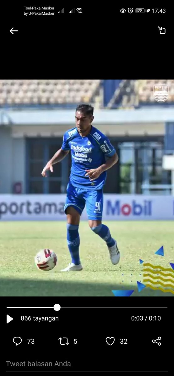 Chloritastania9's tweet photo. @persib @Store_Persib Bismillah min yeu https://t.co/W3DAdbdAmC