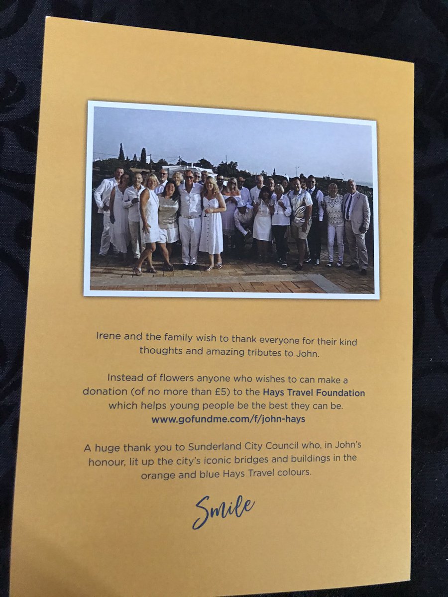 Paying my respects to Mr John Hays <a href="/HaysTravel/">Hays Travel</a> a good man taken too soon. #Smile #RIP