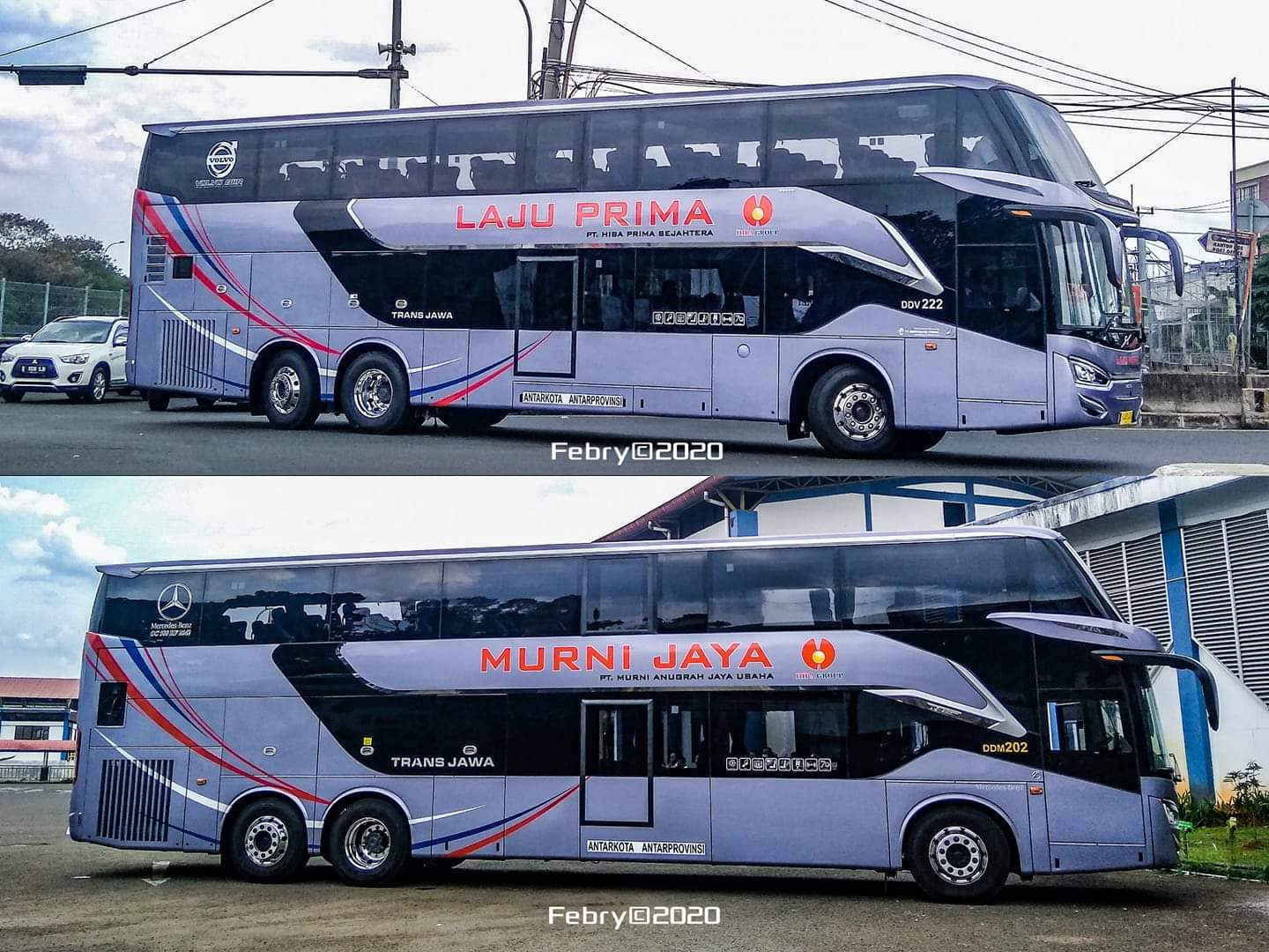 Murni jaya double decker