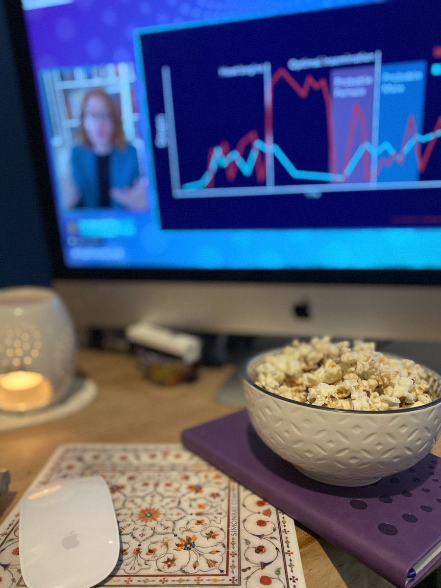 k_a_279's tweet photo. Popcorn and a watching a key note speech - great way to start a wednesday! #aptecolive #apteco #faststats #virtualevent #popcorn @Apteco https://t.co/wF7swRBFe6