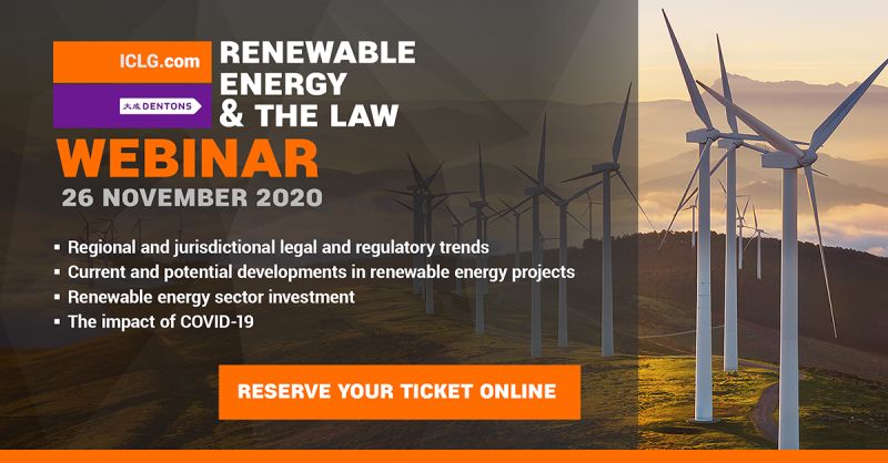 There is still time to register for our Renewable Energy and The Law Webinar, taking place tomorrow at 13:00 GMT 👉 iclg.com/glgevents/rene…