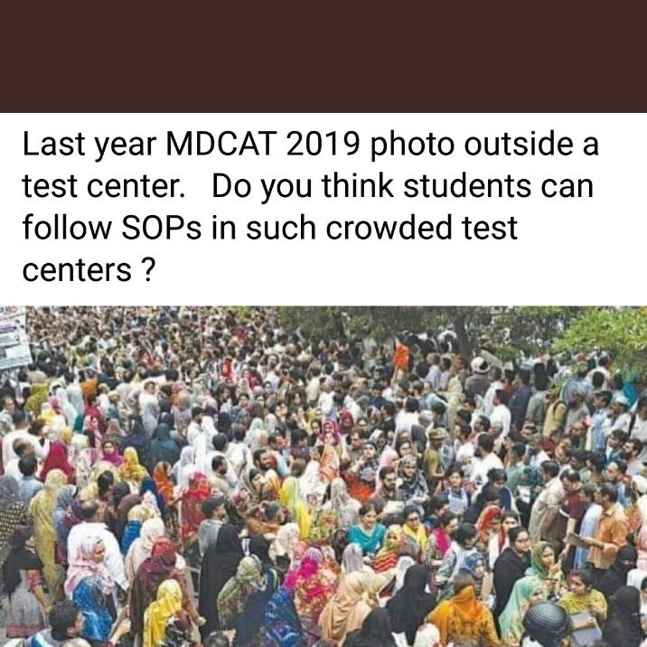 CambridgeStude2's tweet photo. @ImranKhanPTI uve banned PDMs jalsas but are allowing 150k mdcat students to risk their lives and come give an exam? Is the exam worth more than our lives? Such double standards are intolerable  #DelayMDCAT2020 @Shafqat_Mahmood @DrMuradPTI https://t.co/1lwLxM3xvR