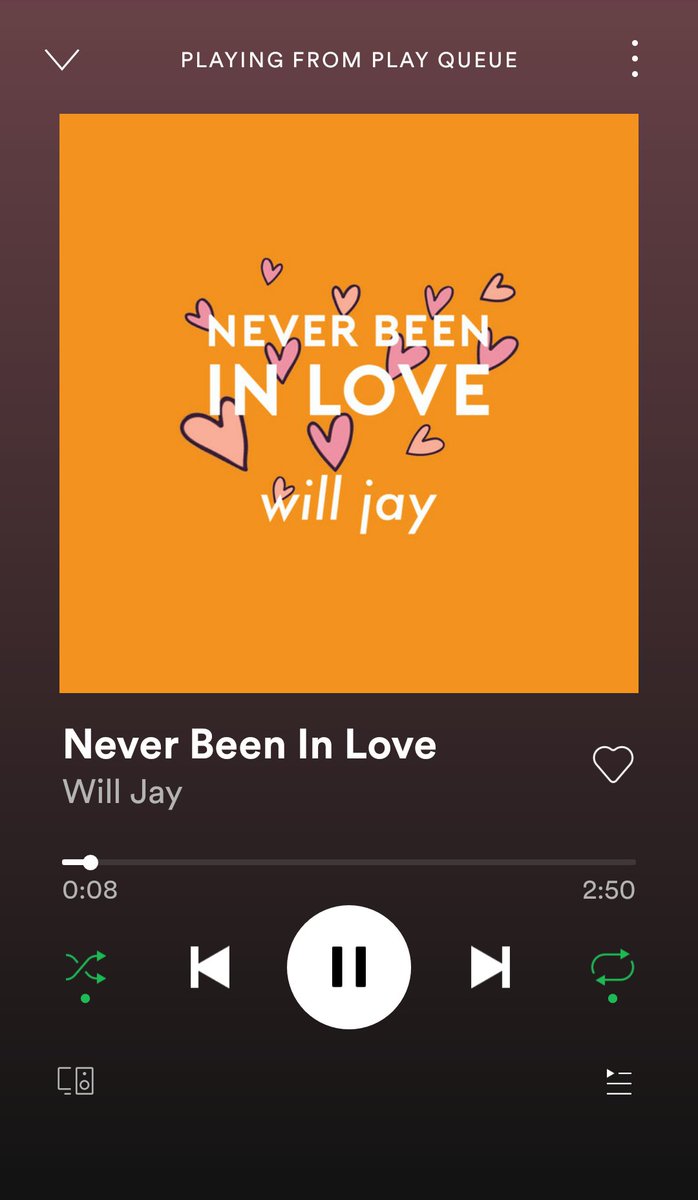 Never been in love by will jay