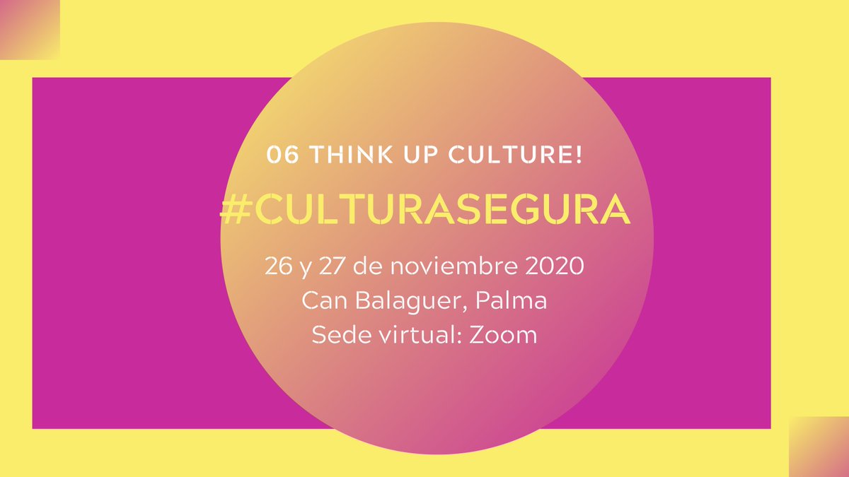 nialart_lawfirm's tweet photo. NIAL ART Boutique Law Firm @isabelnial @beatriznial participan mañana jueves 26 noviembre 10:40 h en Think Up Culture! para hablar de propiedad intelectual en tiempos de creación y comunicación virtual.
@thinkupculture @casa_planas
@derechosautor @propiedadintelectual @artlaw https://t.co/8dnV7QeKa0