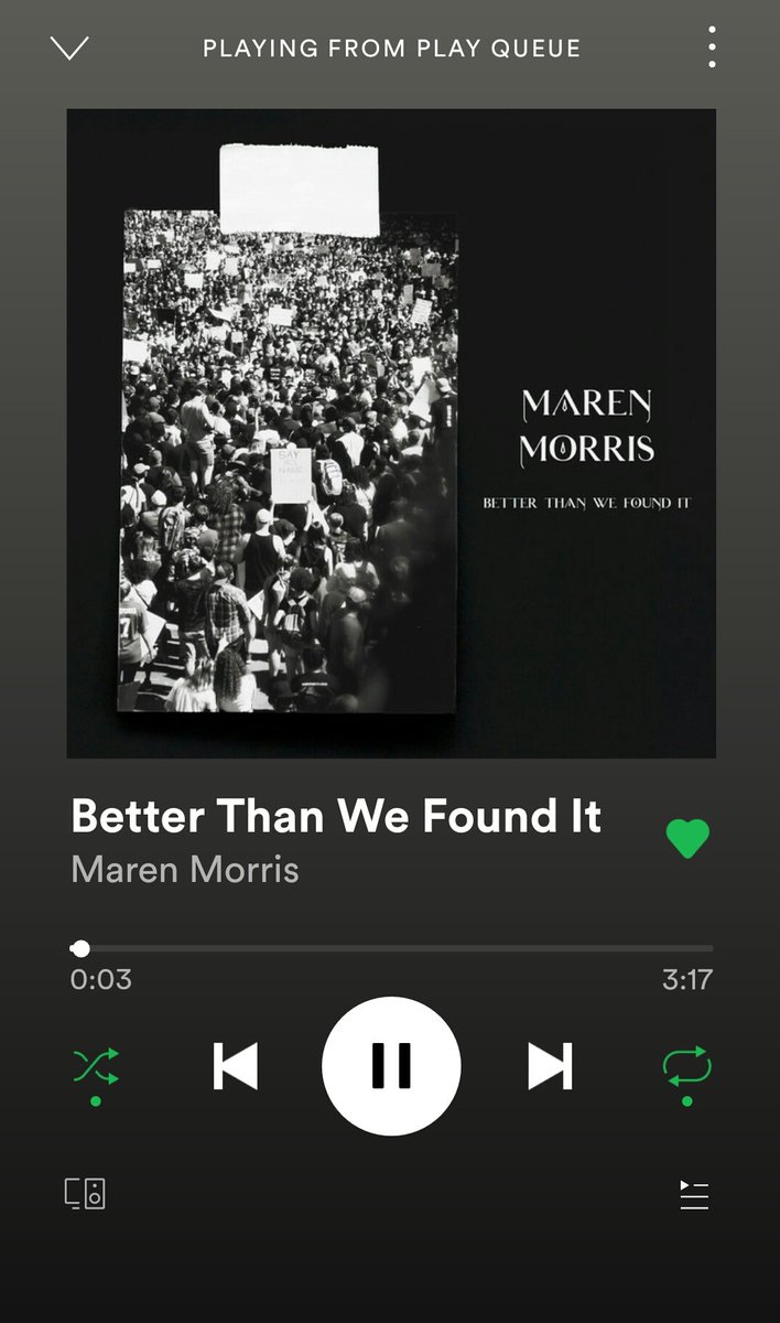 Better than we found it by maren morris