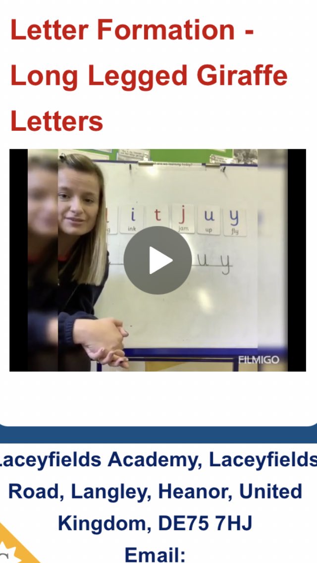 LaceyfieldsA's tweet image. Check out our new support videos for children and parents. Go to our website- parents- useful information to see videos on how to help your child with letter formation and purpose for writing. #wherelittlemindsgrow