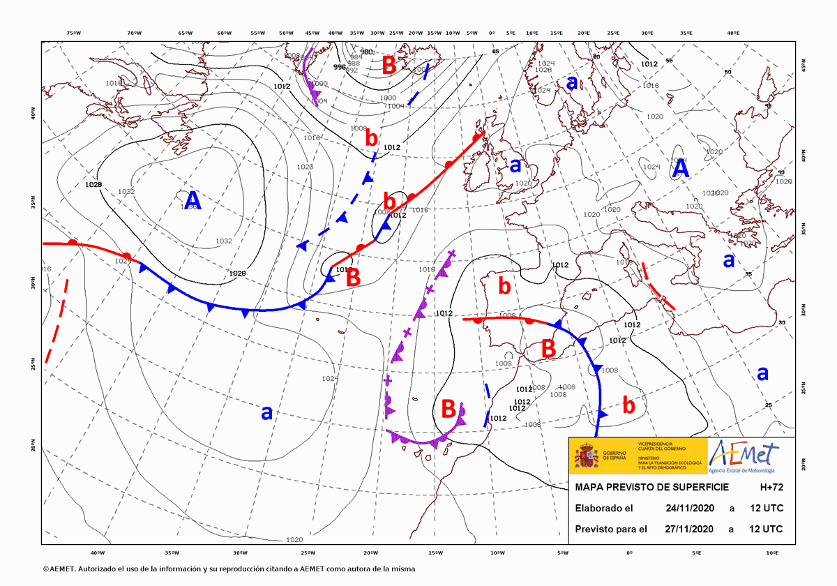 MeteoSE's tweet photo. 🌧️ El viernes será la jornada con la precipitación más importante (persistente y moderada) en las provincias de #Almería, #Murcia, #Albacete y #Alicante. Aporte de humedad en niveles bajos, borrasca atlántica con aire frío en altura y frente frío en superficie. https://t.co/awTYTNxvJs