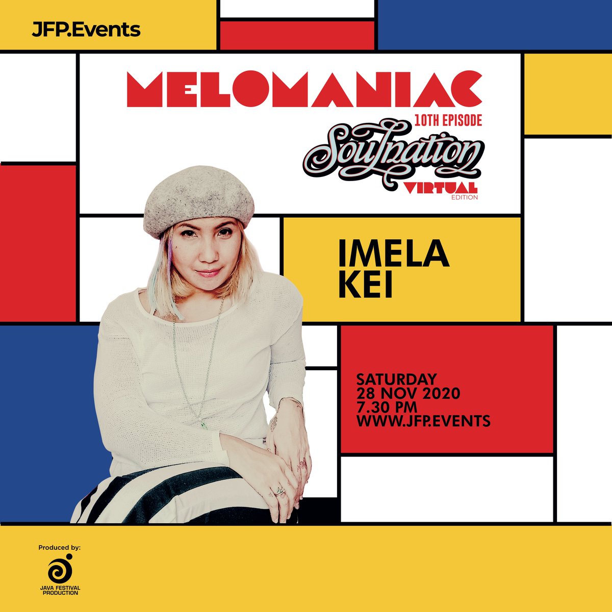 jfpevents's tweet image. If you know Ten2Five, you’ll know Imela Kei! She’ll awe you with her performance this Saturday night at Melomaniac 10th Episode: Soulnation Virtual Edition with EZ Collective! Get your tickets now at jfp.events