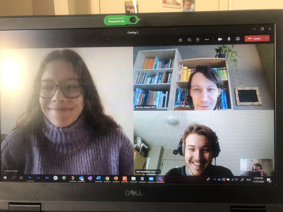 VNieuwenhuyse's tweet photo. #HowestNewsroom vandaag! @liamvhaverbeke en @justinec99 leiden alles in goede banen en geven op regelmatige update over hoe vlot het gaat https://t.co/osQcB2u4oO