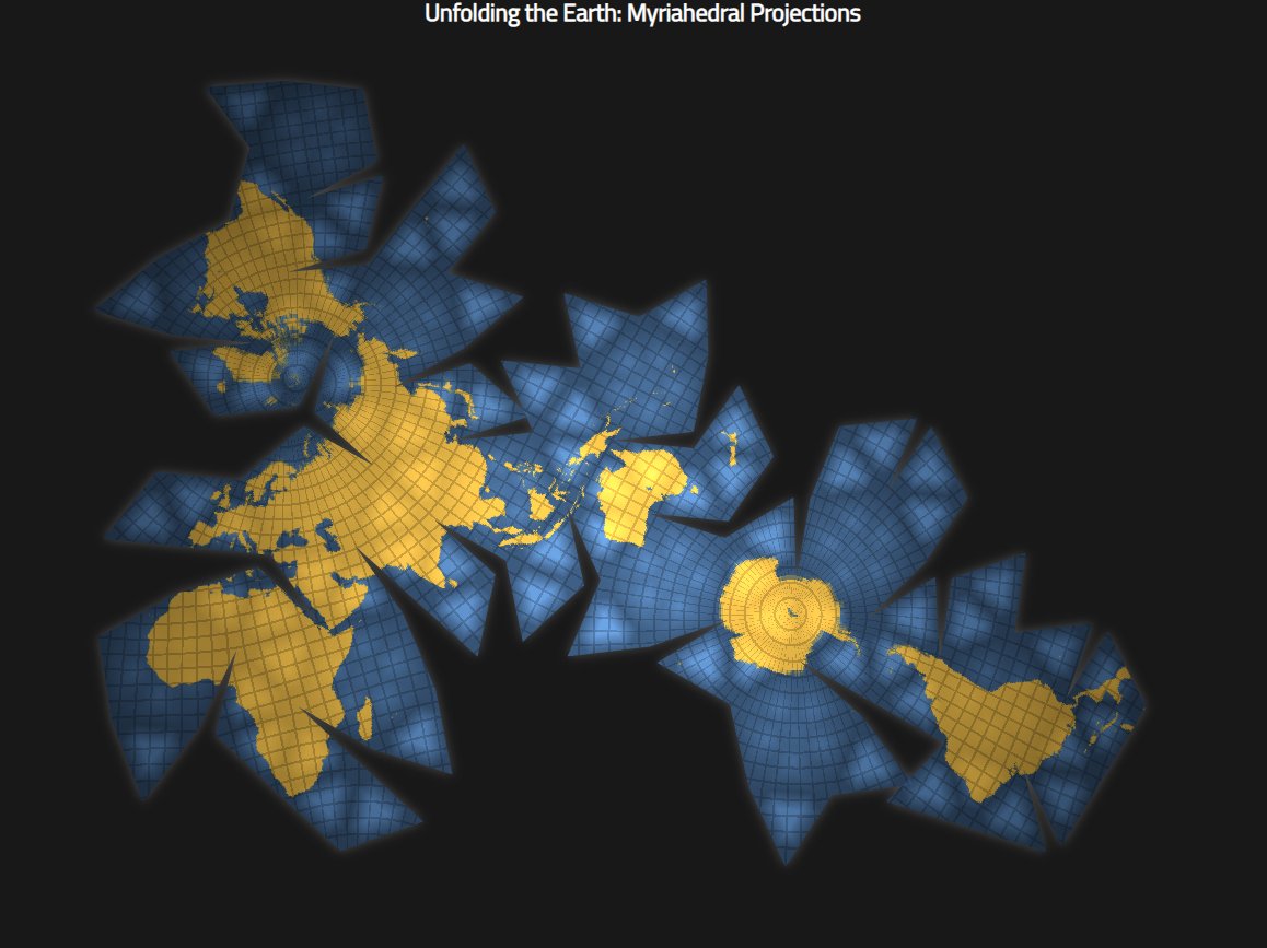 simongerman600's tweet image. This awesome website gives us a globe to unfold in many different ways. Great tool to play with. Definitely worth a quick visit. Any #geographyteacher will want to save the link too! Source: buff.ly/3ftCAiN