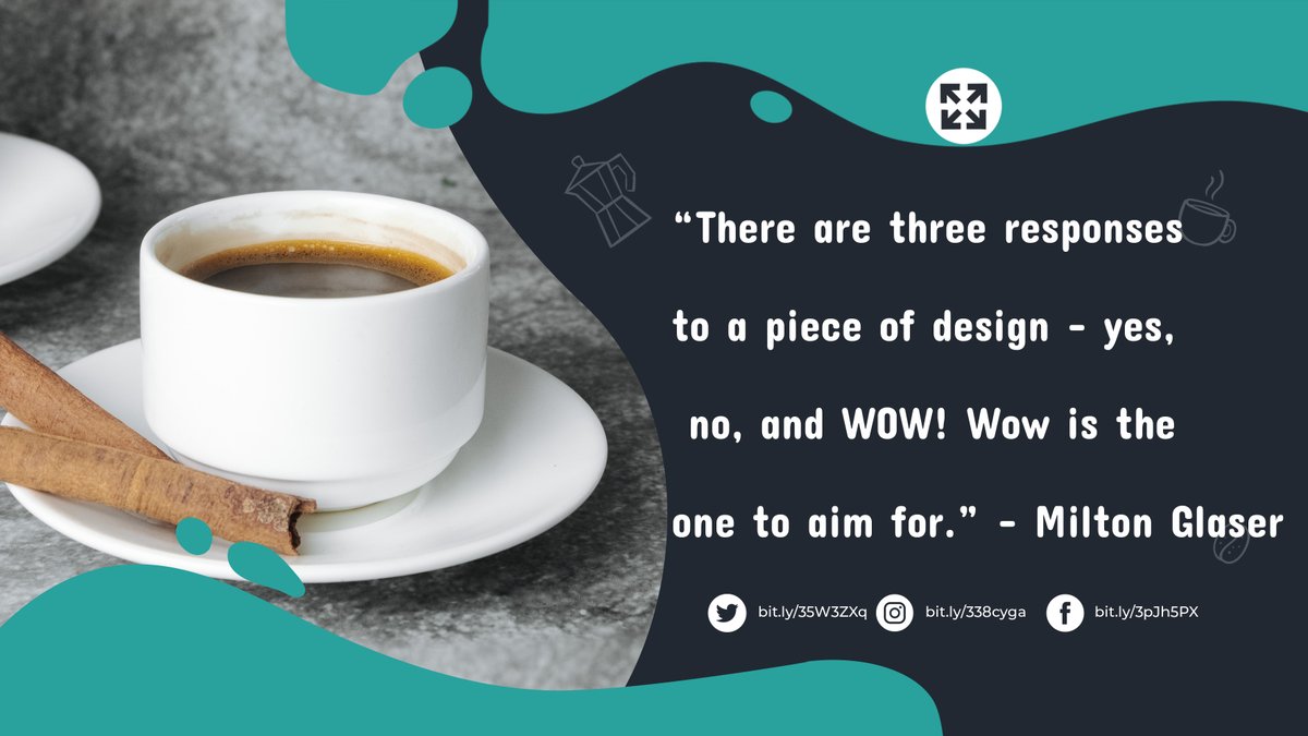 Design is not about pictures placed together and arranged in a way that creates a story. Design is about creating harmony among the elements and having them come together in a final product that is unequivocally outstanding.
#VA #virtualassistant #GraphicDesign https://t.co/qWFUv3cOTh