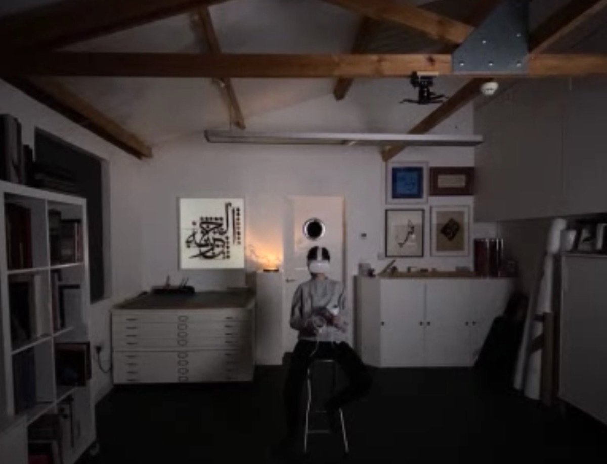 ArtofthePen's tweet image. Rehearsal last night for today’s live online VR collaboration with Tatiana Halbach @desilence_
5-6pm UK time. Join us, to watch: acrossborders.es

@designacrossborders
#barcelonadesignweek #designacrossborders