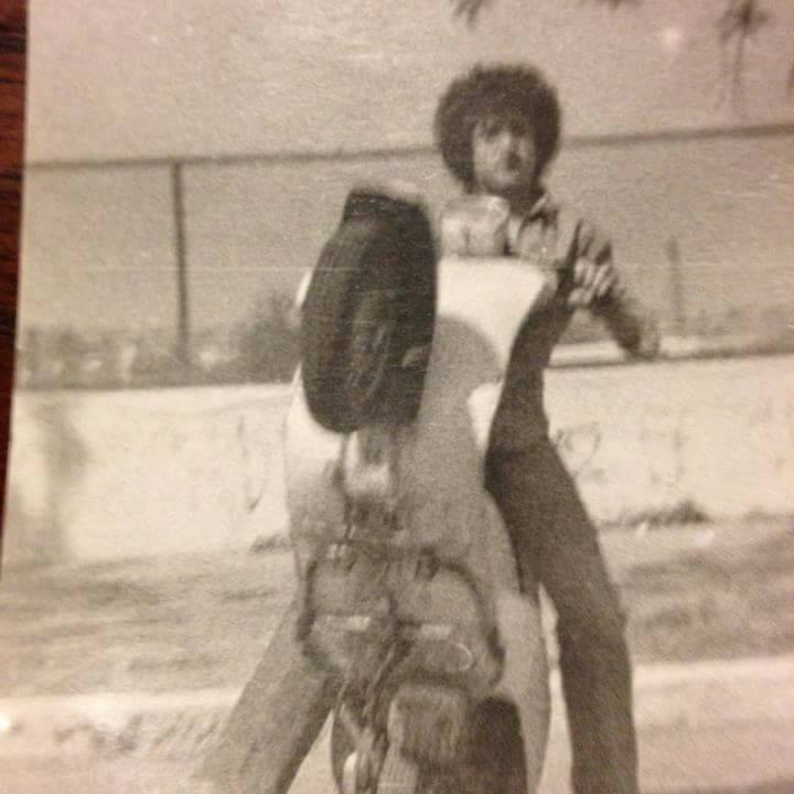 Oh yah! My husband at the tender age of 17 years, circa 1976.#LoveThatHair