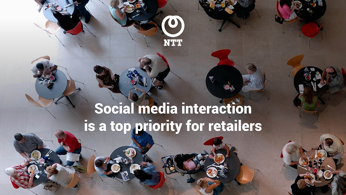 nttdata_inc's tweet photo. Social media is top of mind for retail organizations with 76% supporting social media interaction. For more of these insights, download our #CXRetail Guide today: https://t.co/ZlOH1lRLTo #CX #CXBR2020 https://t.co/9HKvw5BSTc