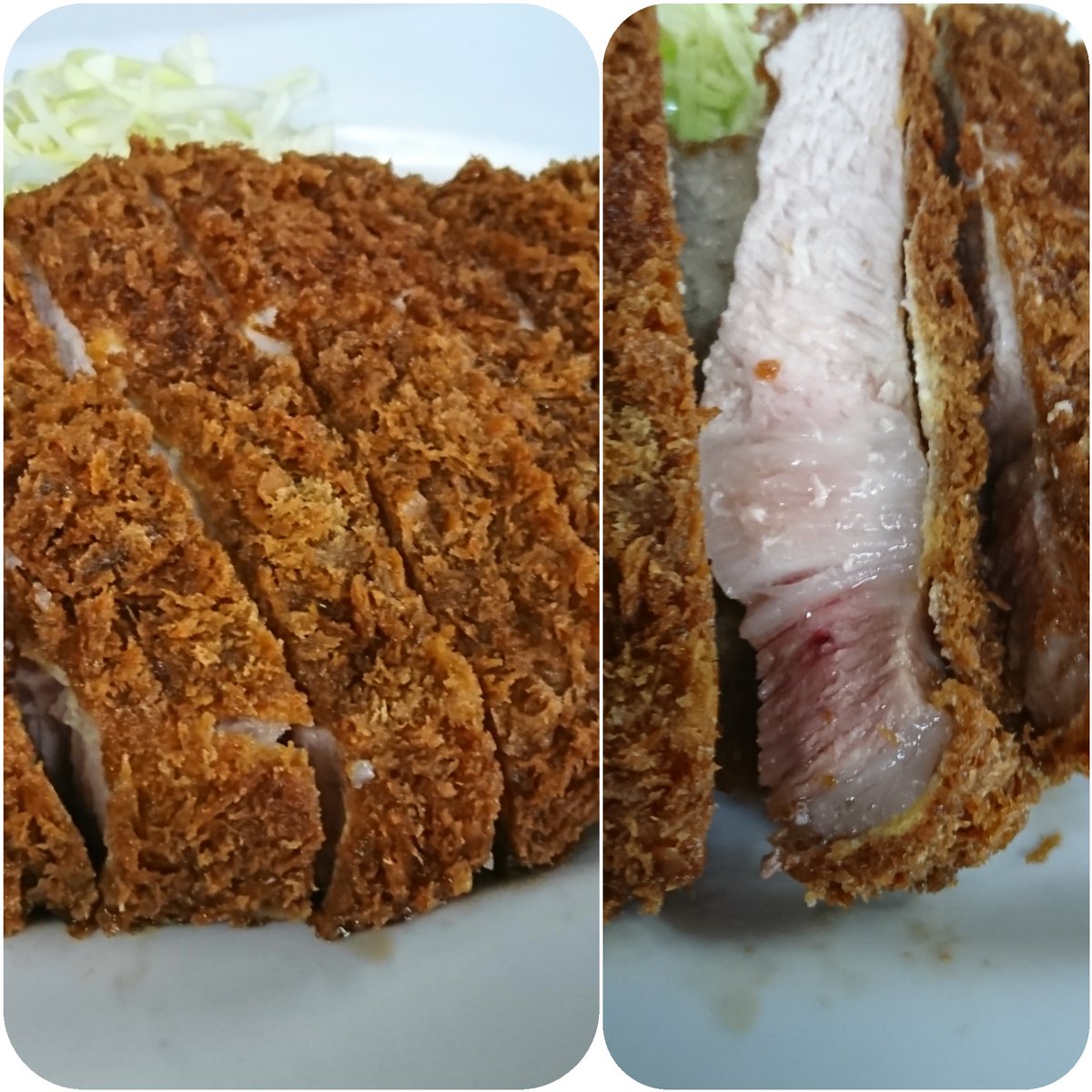 ルセロ 京町 新小岩駅 ちょっと遠い 日本酒冷 マカロニサラダ とんかつライス やっと京町さんにおじゃまで 日本酒冷 突出しは ニンニク風味のお新香 マカロニサラダは ちと甘いんですけど とんかつライスなのに 高レベルのとんかつ 中はピンク