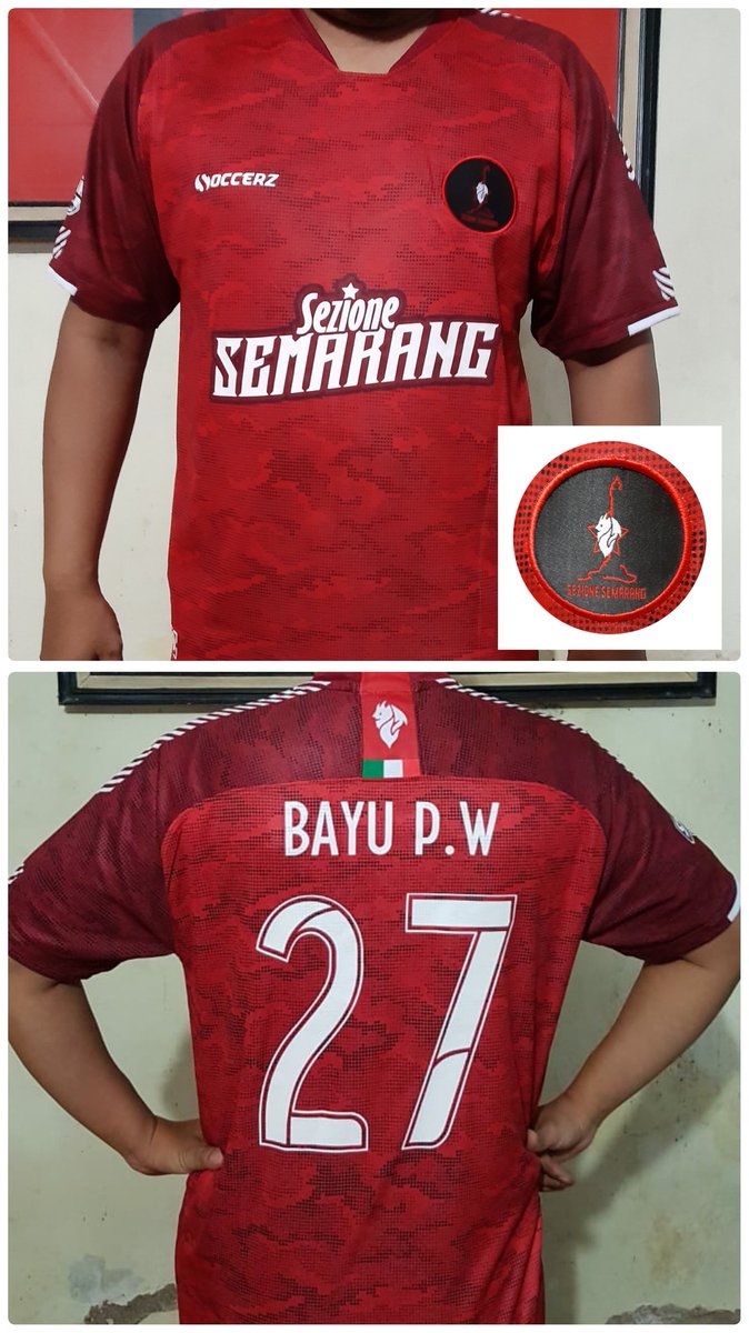 JERSEY SEZIONE SUDAH READY!
Untuk dom. Semarang pengambilan bisa langsung ke Basecamp mulai besok setiap jam 18.00-22.00 WIB. Konfirmasi dulu by WA ke wa.me/6288215584928

GRAZIE 🔥❤⚫