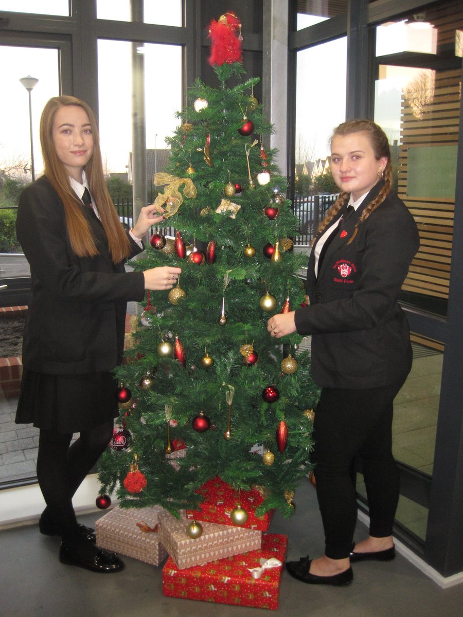 Our first Christmas tree is up in the Foyer. Thank you to Head Girl Georgia and her Deputy, Aleksandra