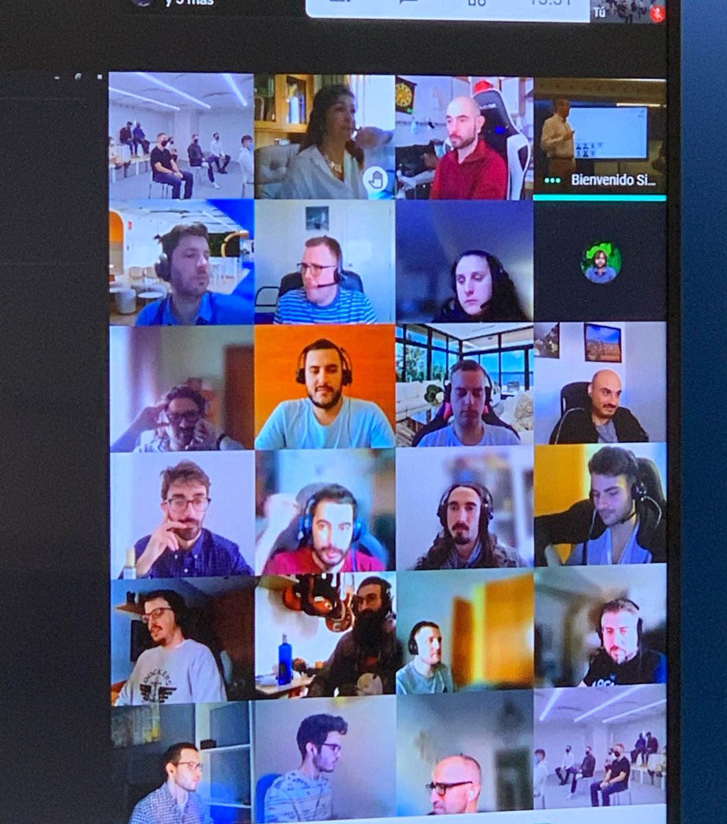 belikesoftware's tweet photo. Es importante poner en común. Detenerse y mirar atrás para seguir hacia adelante con toda la energía y la seguridad de que vamos en la dirección que habíamos trazado.
Toca hacerlo en la distancia pero para eso tenemos la tecnología 🚀 las ganas 🕺🏿 y a este equipazo 👥 https://t.co/ioPEXVKO2Y