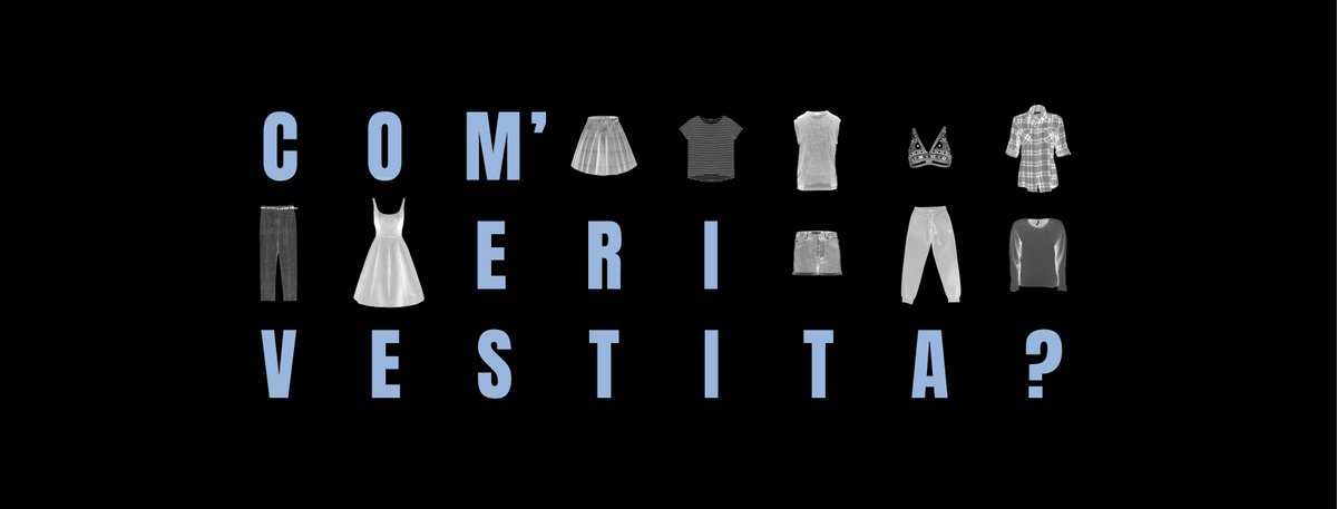 “Se solo fosse così semplice 
se solo potessimo
porre fine agli #stupri 
semplicemente cambiando #vestiti.

Ricordo anche 
cosa indossava lui 
quella notte 
anche se
in verità
questo nessuno 
l’ha mai chiesto.”
#marysimmerling 
#NoAllaViolenzaSulleDonne 
facebook.com/30414743971517…