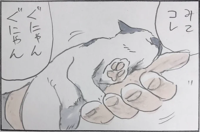 『スッと起きて』 