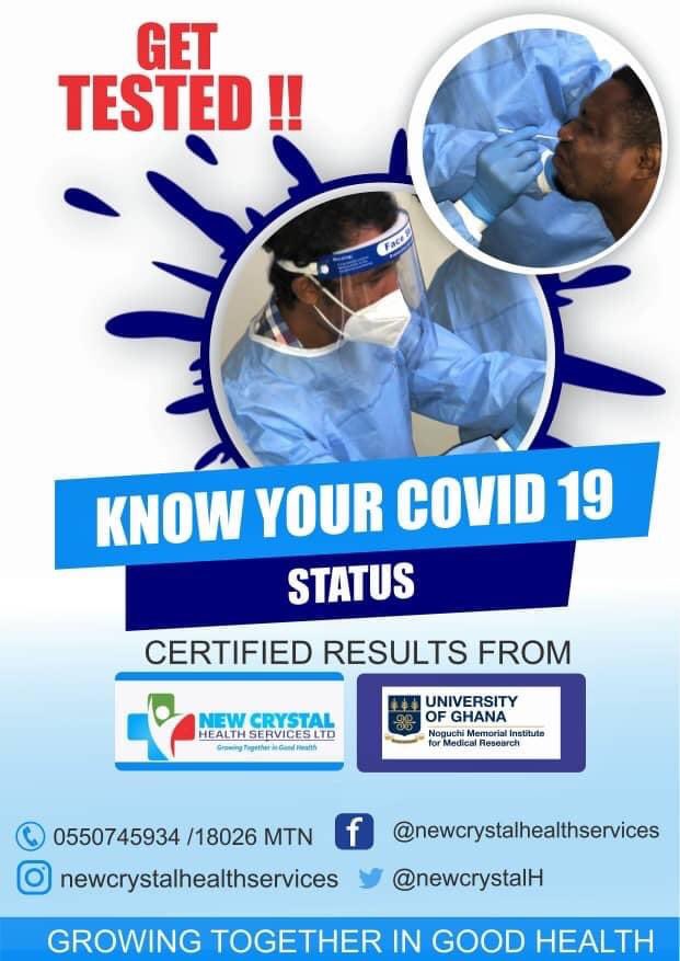 Are you worried about COVID-19?

Clear your doubt immediately.

Get your PCR Test, at any of our facilities today!

#nchs #NewCrystalHospital #letsfightcovid19 #corona #coronavirus #Covid19