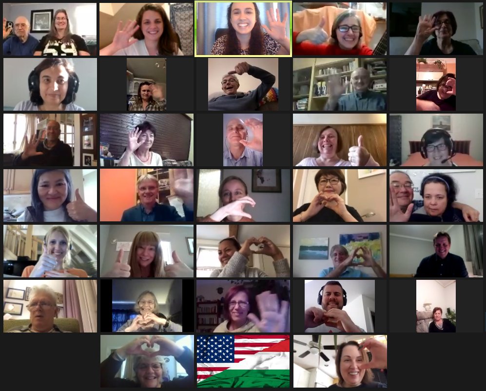 Afázia Egyesület - Hungarian Aphasia Association (@afaziaegyesulet) on Twitter photo We had a wonderful time with <a href="/SingAphasia/">Sing Aphasia</a> Saturday, meeting online! Thank you you wonderful people from New Jersey and thank you, Dr. Gillian Velmer! We had a wonderful time with <a href="/SingAphasia/">Sing Aphasia</a> Saturday, meeting online! Thank you you wonderful people from New Jersey and thank you, Dr. Gillian Velmer!