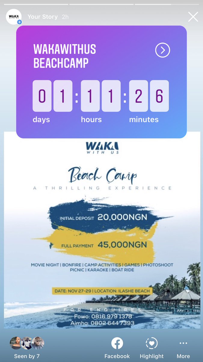 fowosiredammy's tweet photo. All of you asking me why have I not been posting my work and all? Bobo yi wa stressed, but all thanks to @wakawithus I would be going for a 2 days vacation to @ilashe_private_beach, man needs to unwind and relax, because I deserve it and more!!!! Who wants to join me?
#wakawithus https://t.co/dk37QKb7YY