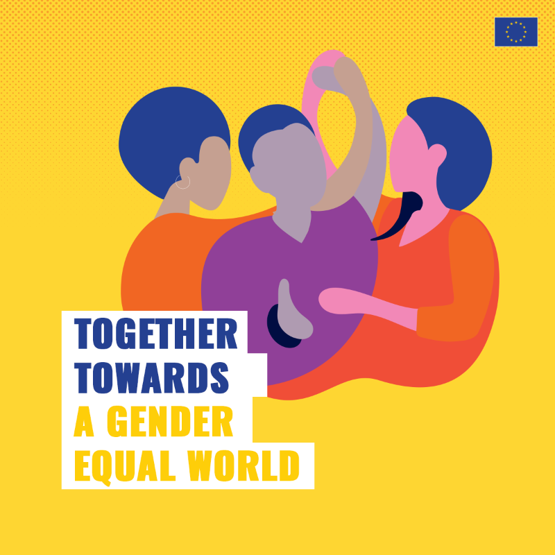 EU_Justice's tweet photo. Despite all our efforts, #ViolenceAgainstWomen is still happening around the world. 
Let's take action and change this! 
Let's work towards a #GenderEqualWorld

 #16Days #OrangeTheWorld