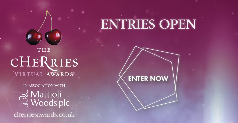 Entries close TODAY! ⏰Final call to enter into the 2020 CHeRries Awards in association with @MattioliWoods 🍒Have you stepped up your game, this year? We want to hear from you ✨ https://t.co/fN3sR7guSV https://t.co/hQ9dgPKcpp