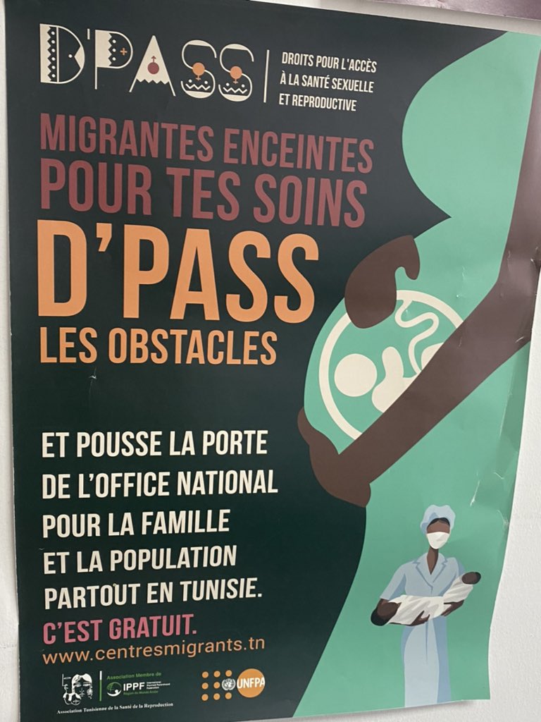 aidaro's tweet image. @UNFPATunisie appuie les femmes migrantes #dpass #16joursDActivisme #lnob #odd #SDGs #inclusion #migration