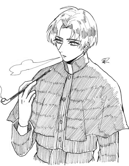 はせべらくがき
※衣装捏造 喫煙表現

背徳 