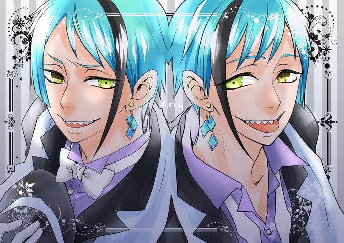 #いい双子の日

今日は双子の日らしいので以前リクエストで描いたものと合わせて、ツイステのお二人を 