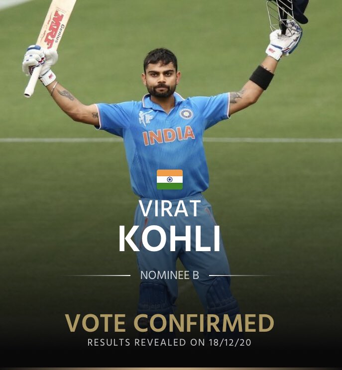 Vishal_aawaj's tweet photo. ICC Odi player of the decade ✔
#ICCAwards

Virat ❤️                       Rohit 🔃 https://t.co/HVA3xKo0mp