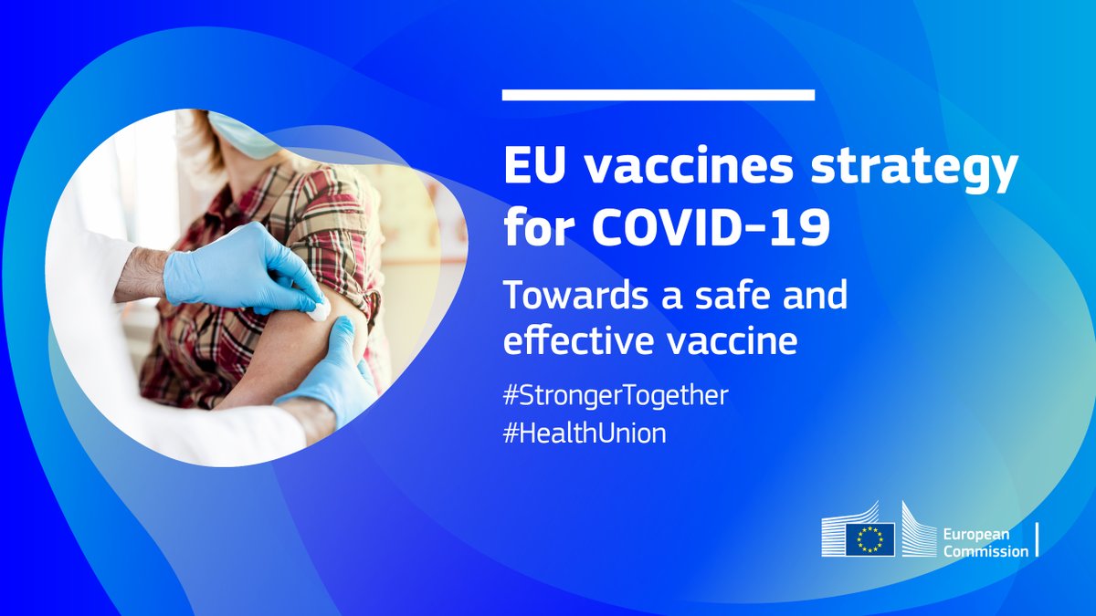 We've approved a th contract under the EU Vaccines Strategy w/ pharmaceutical company ModernaThe contract provides for an initial purchase of 80 million doses once proven to be safe & effectiveMore here:  https://europa.eu/!Tm86tC  #StrongerTogether  #HealthUnion