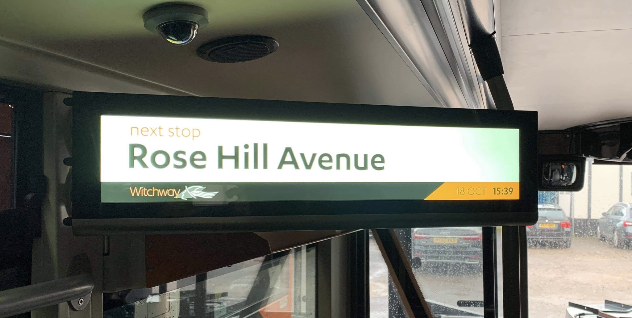 alex hornby on twitter put a lot of thought amp testing into this our latest next stop info screens forming part of our skyclass spec on the new witchway amp cityzapbus text